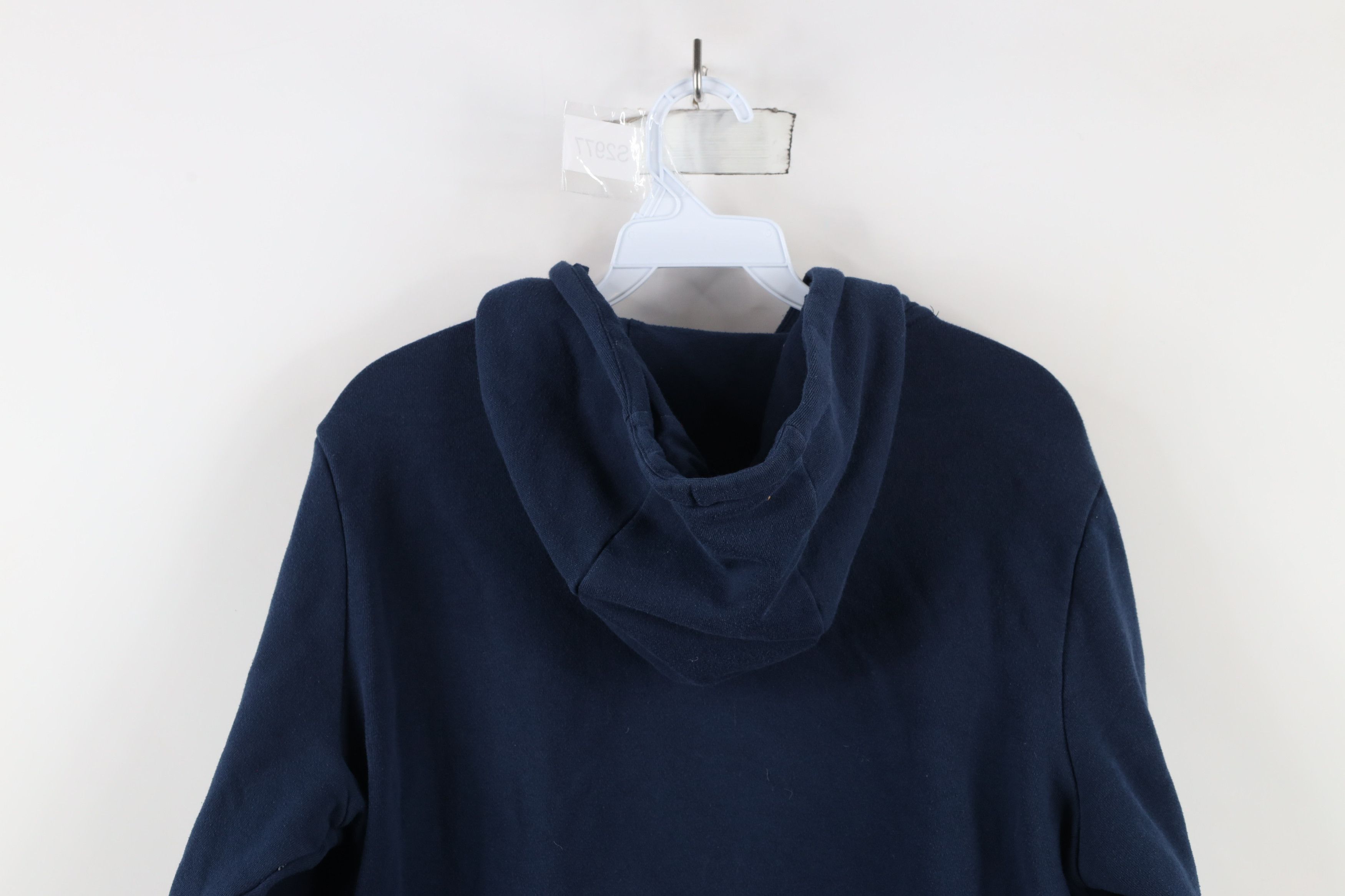 Gymshark × Vintage Gymshark Faded Spell Out Running Gym Hoodie Sweatshirt Blue Size M / US 6-8 / IT 42-44 - 10 Thumbnail