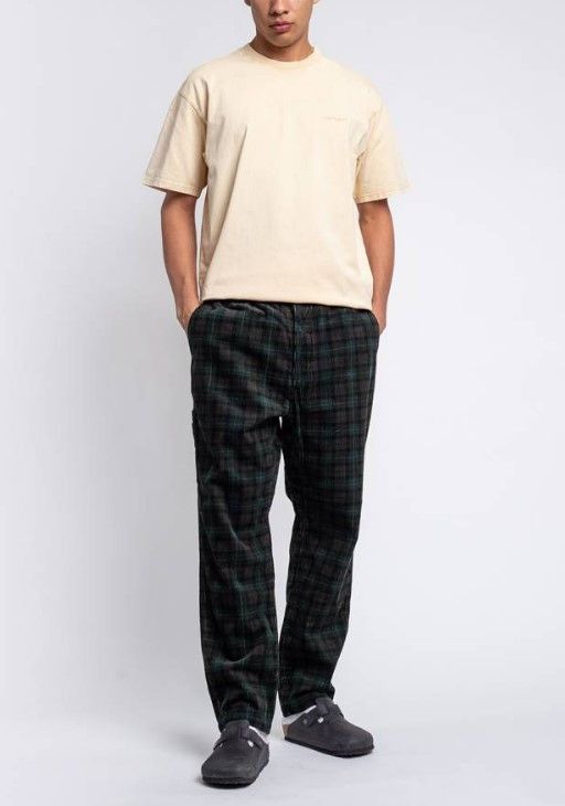 Carhartt Carhartt WIP Flint Pant breck check print/tobacco. Size M Size US 31 - 3 Thumbnail