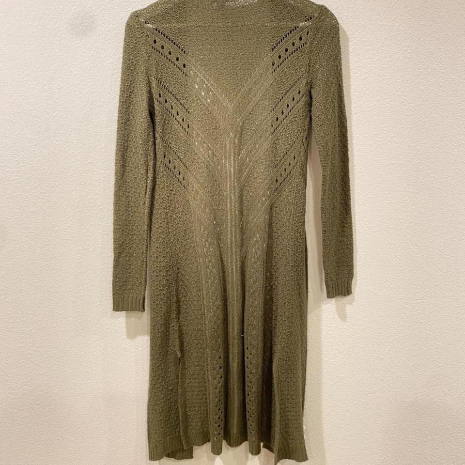 Arizona Jean Co. Arizona Jean Company Dark Green Knit Cardigan Size XS / US 0-2 / IT 36-38 - 5 Thumbnail