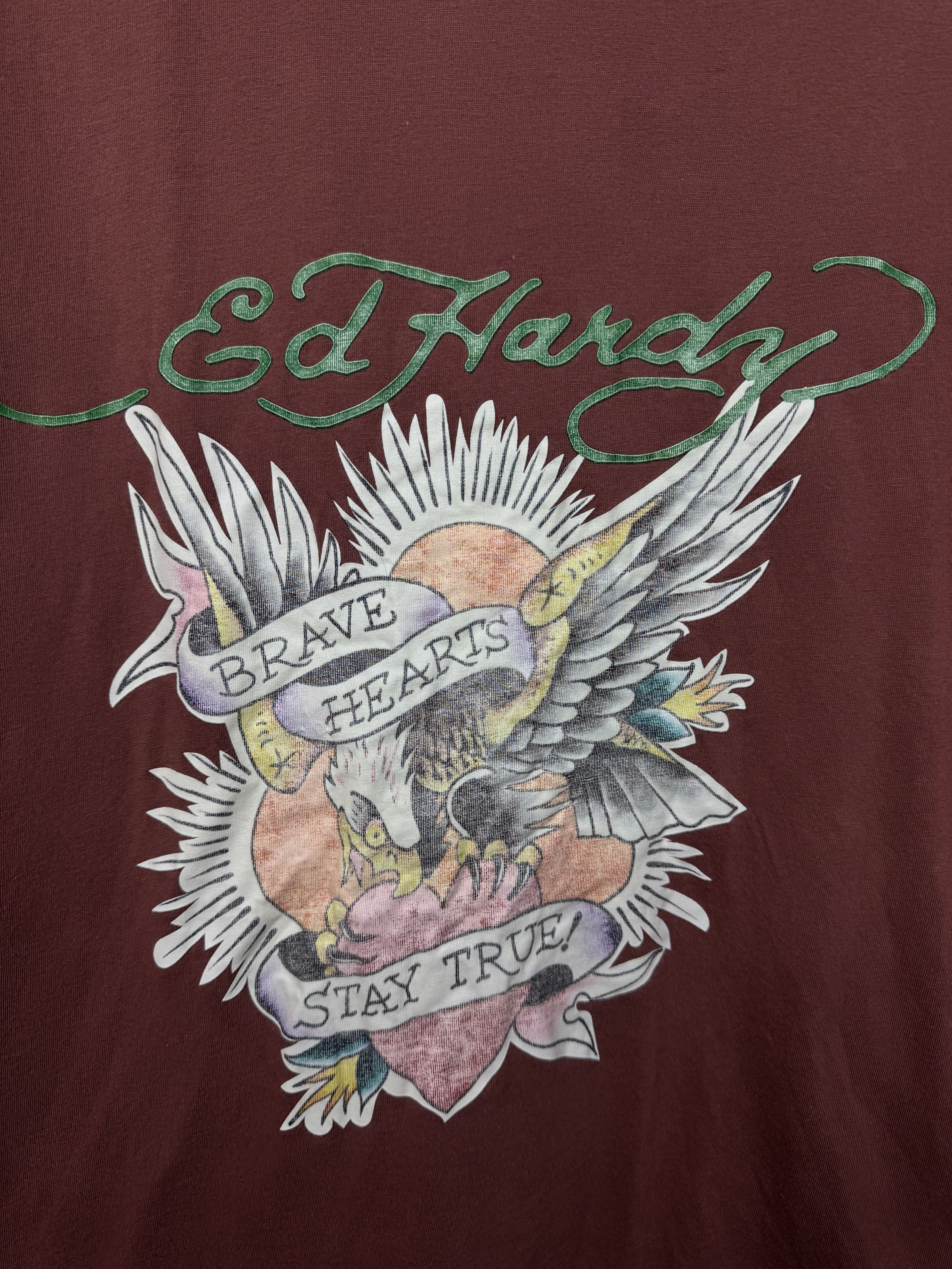 Ed Hardy Ed Hardy x Missguided Womens Oversized T-Shirt Size M / US 6-8 / IT 42-44 - 3 Thumbnail