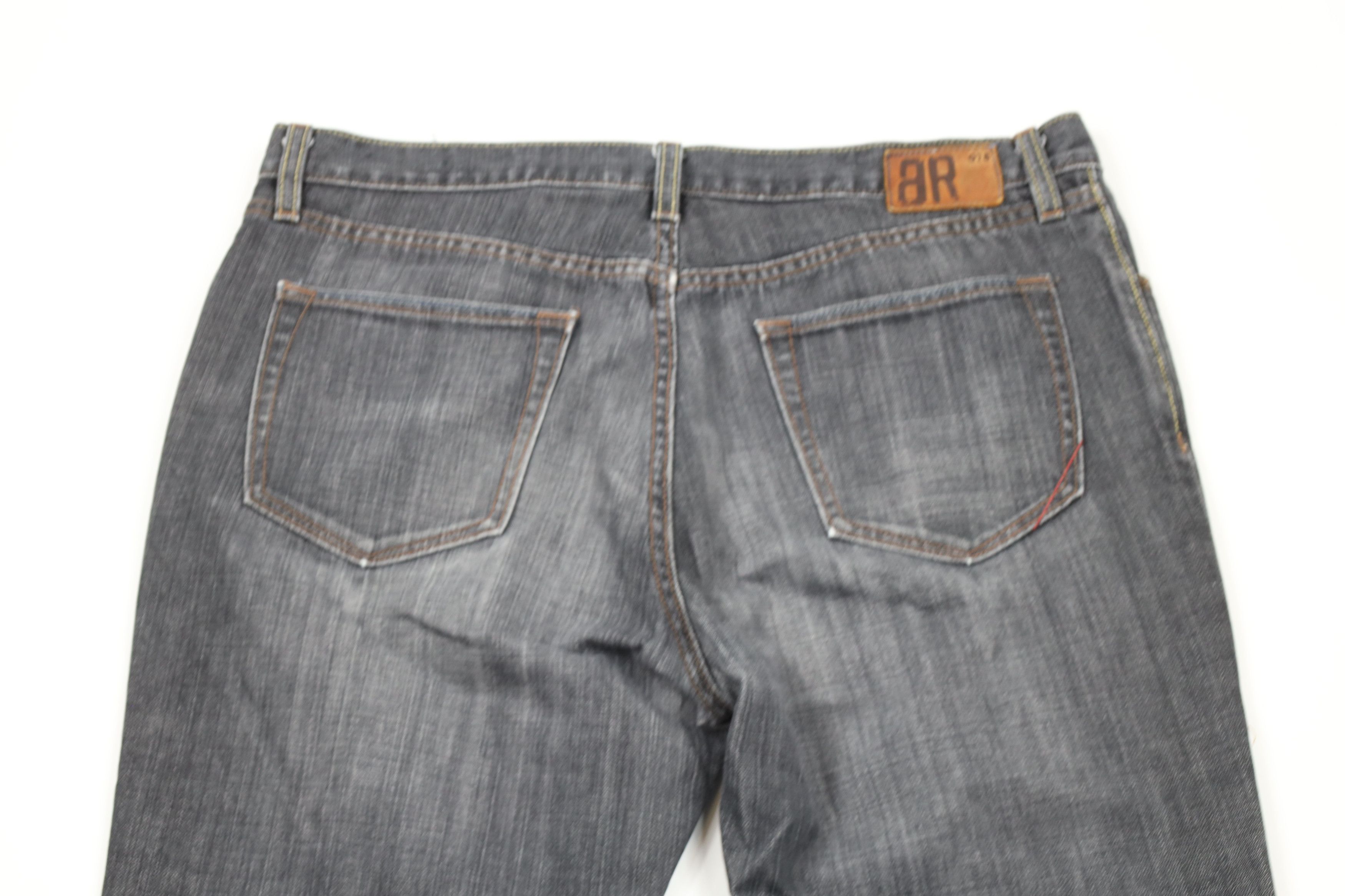 Banana Republic Vintage Banana Republic Wide Leg Denim Jeans Gray Cotton Size US 34 / EU 50 - 9 Thumbnail