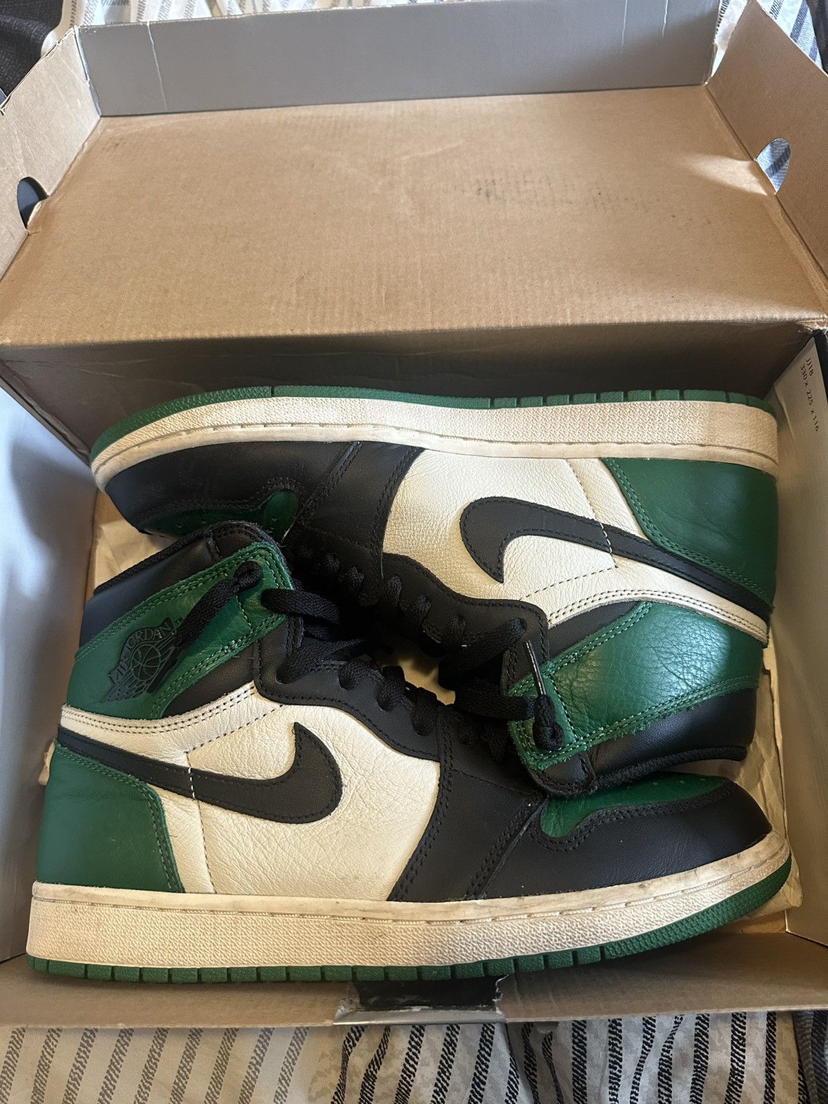 Jordan Brand Jordan 1 Pine Green Size US 9.5 / EU 42-43 - 7 Thumbnail