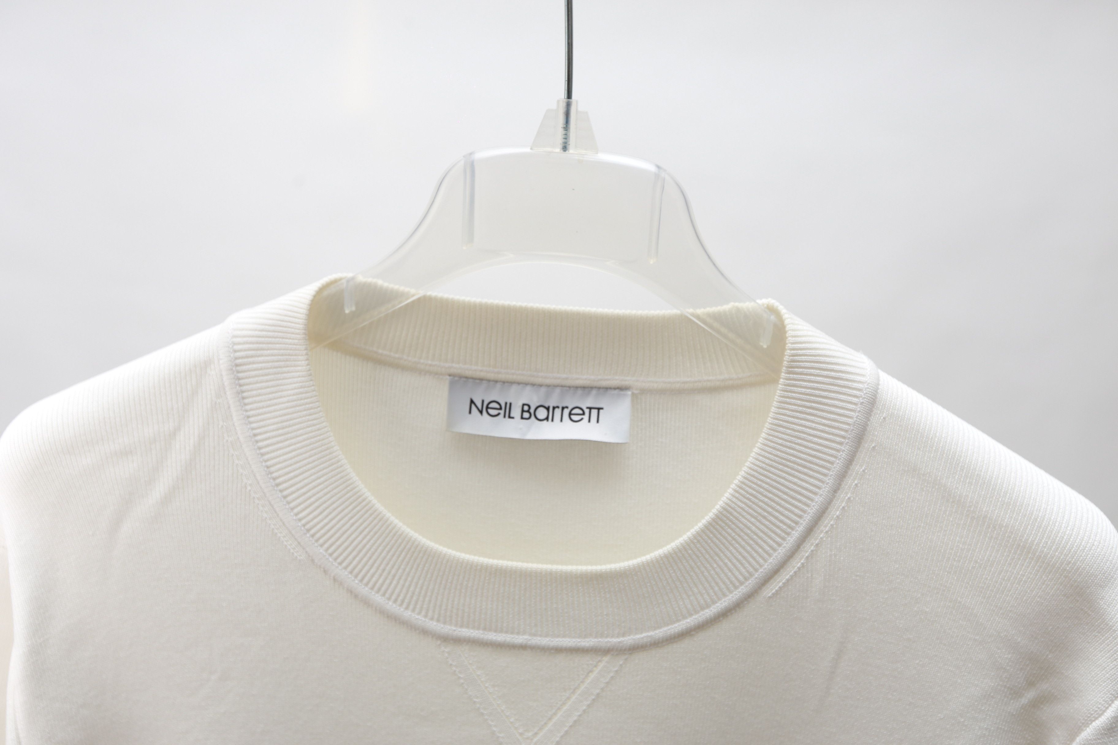Neil Barrett Knit Zipper Long T-Shirt Size US L / EU 52-54 / 3 - 3 Thumbnail