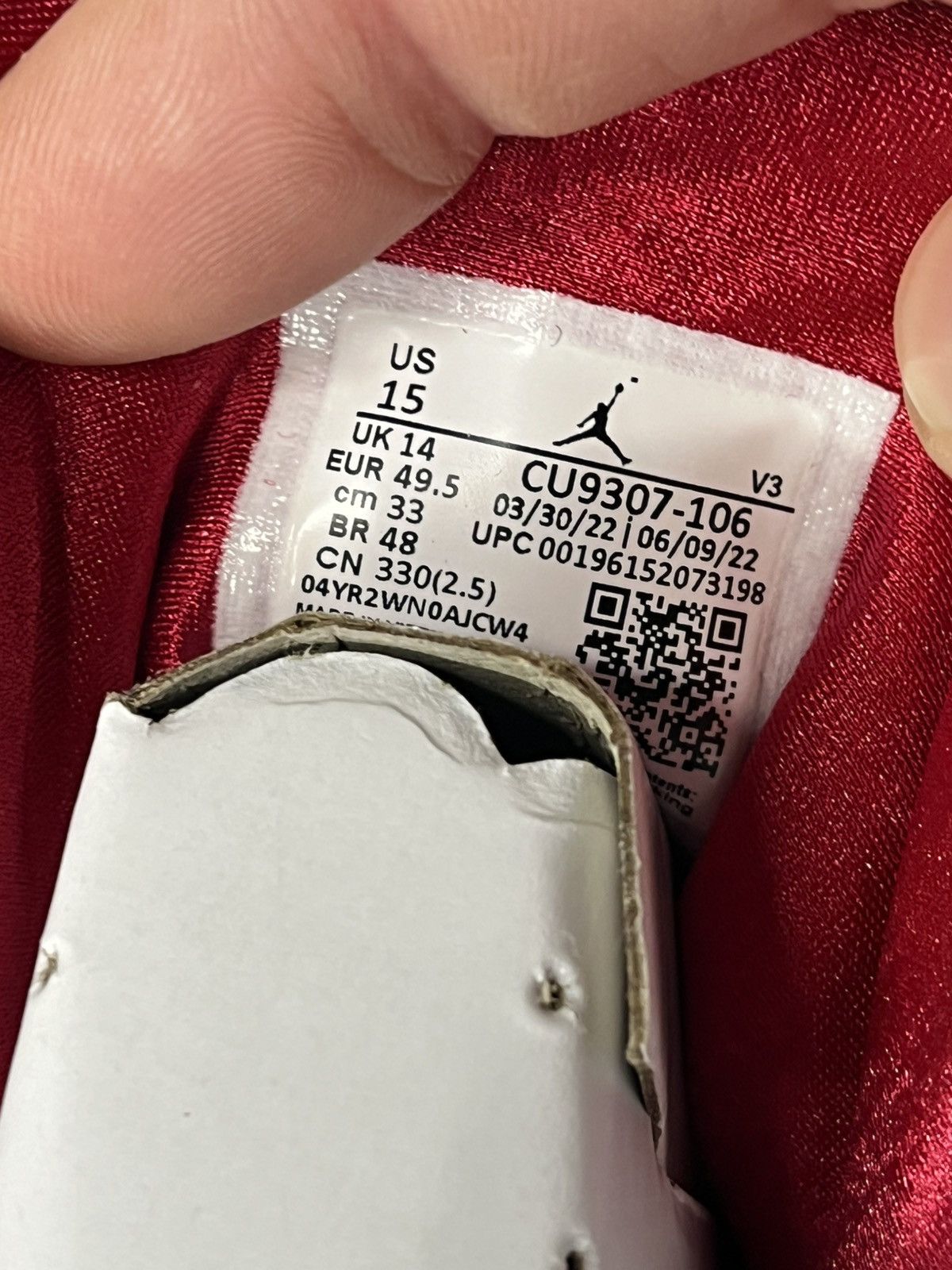 Nike Nike Air Jordan 7 Retro Cardinal 2022 Size 15 Size US 15 / EU 48 - 6 Thumbnail