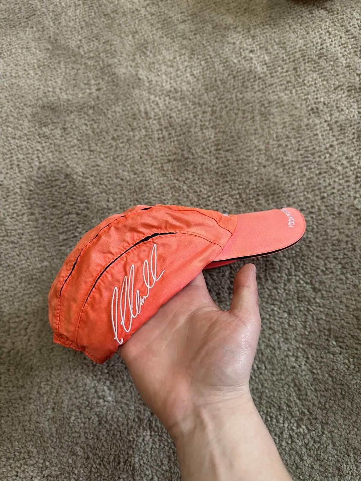 Malcolm McLaren Vodafone McLaren Mercedes Red 5 Panel Satin Strapback HatCap Size ONE SIZE - 4 Thumbnail