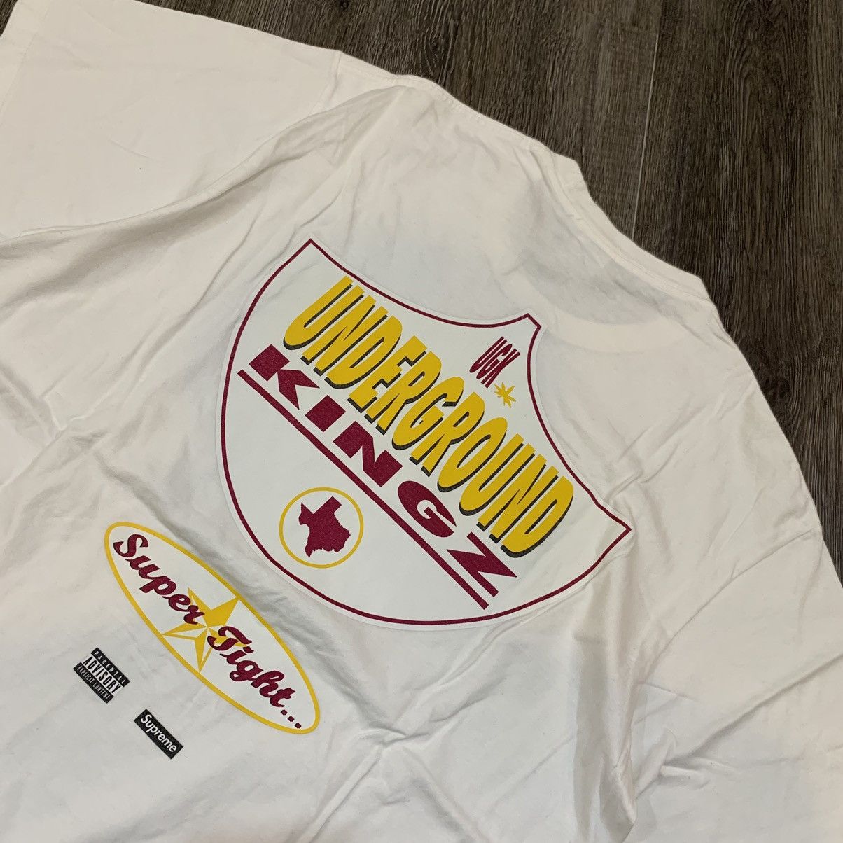 Supreme Supreme UGK Super Tight SS24 White T-Shirt Size US L / EU 52-54 / 3 - 8 Thumbnail
