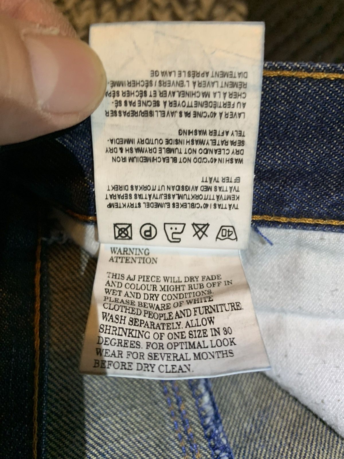 Acne Studios Acne jeans model Max Raw 30/32 Size US 30 / EU 46 - 14 Thumbnail