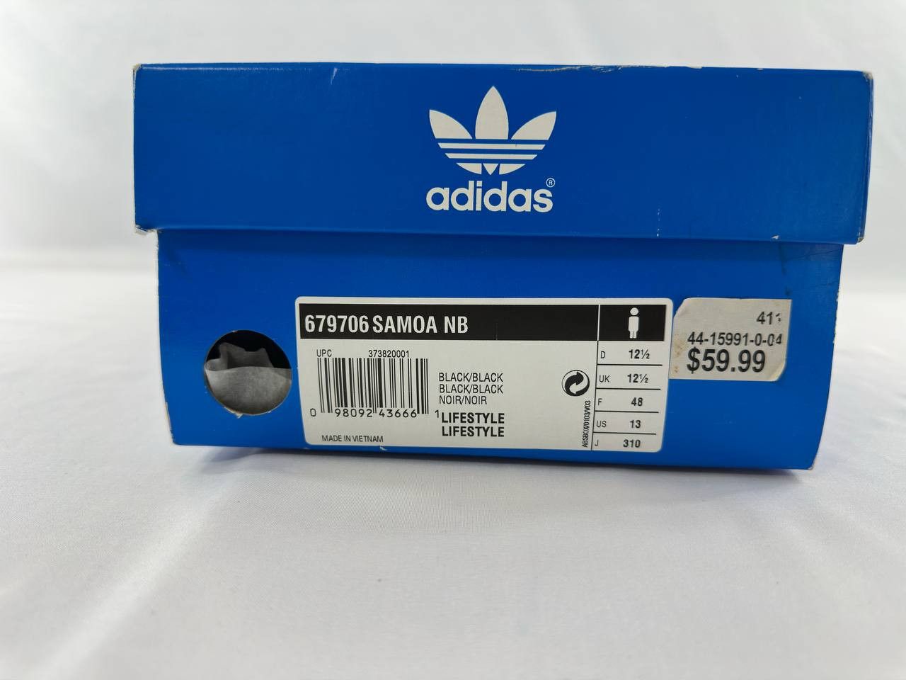 Adidas Vintage Adidas Samoa Nubuck Shoes 2004 Black 679706 Size US 13 / EU 46 - 10 Thumbnail