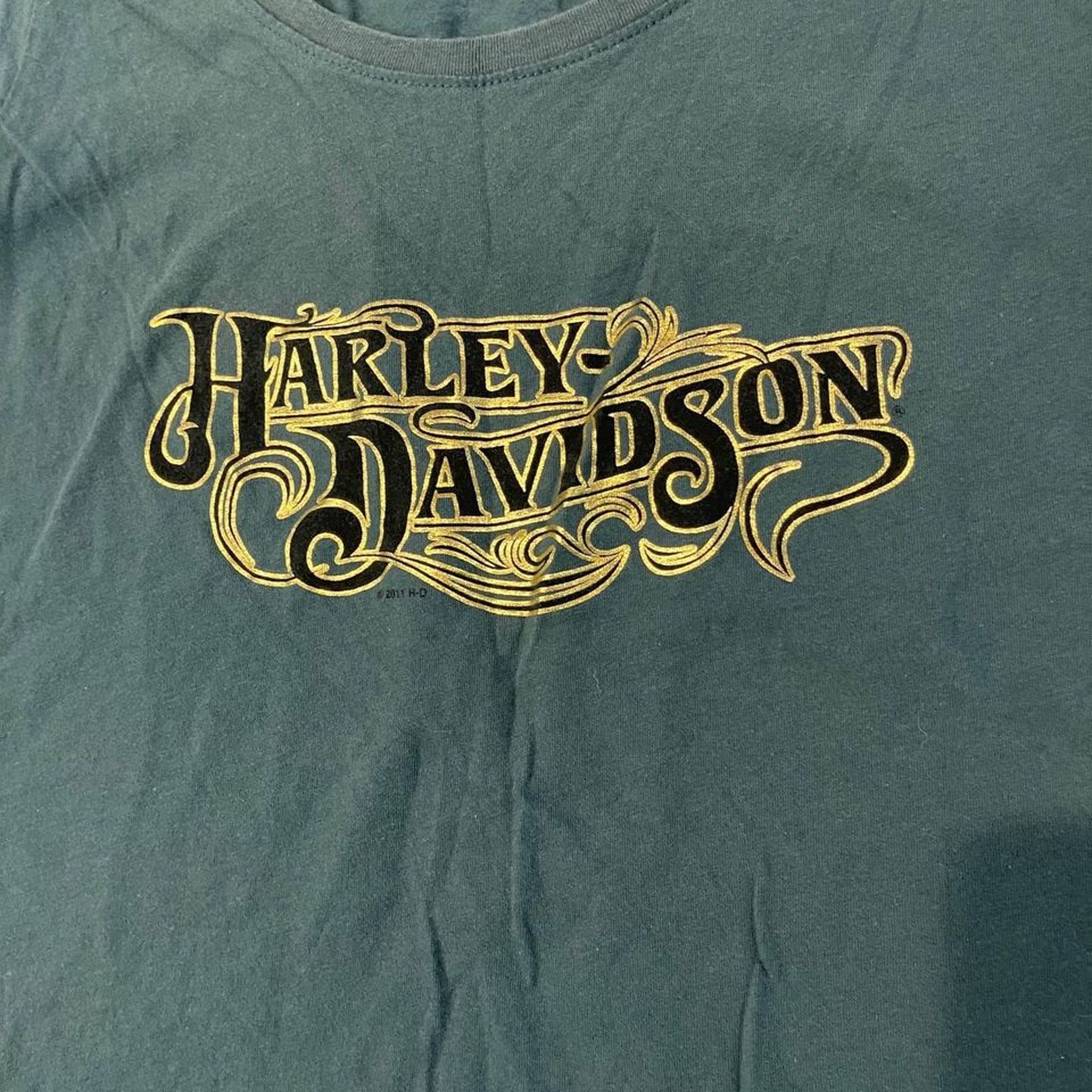 Harley Davidson Harley Davidson Motorcycles Shirt Valencia Espana WomenLarge Size L / US 10 / IT 46 - 2 Thumbnail