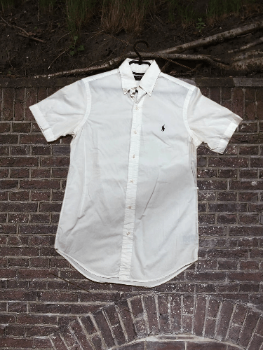 Polo Ralph Lauren Polo Ralph Lauren Y2K white shirt logo Vintage size XS Size US XS / EU 42 / 0 - 1 Thumbnail