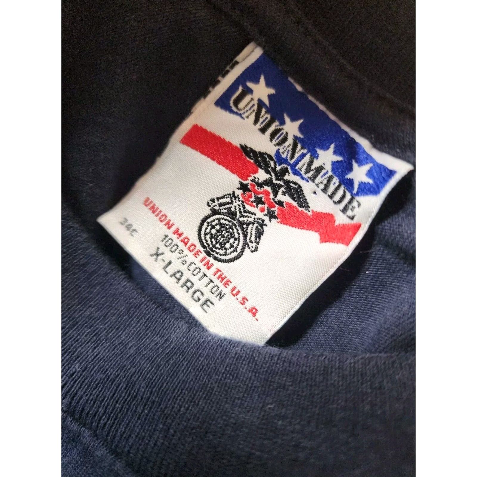 Delta Union Made Delta Airlines Men's XL Blue Short Sleeve T Shirt Aviation Size US XL / EU 56 / 4 - 4 Thumbnail