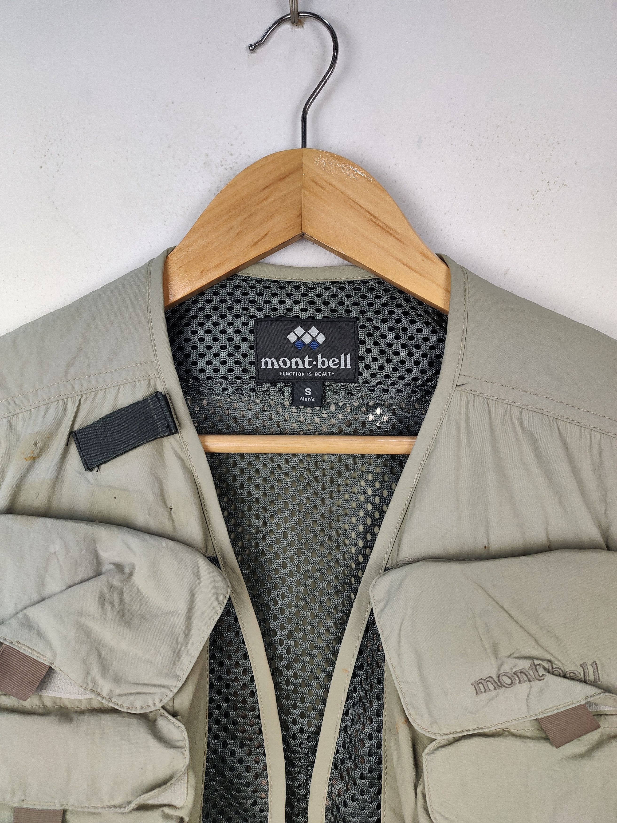 Montbell Montbell multi-pocket mesh fly-fishing vest Size US S / EU 44-46 / 1 - 2 Thumbnail