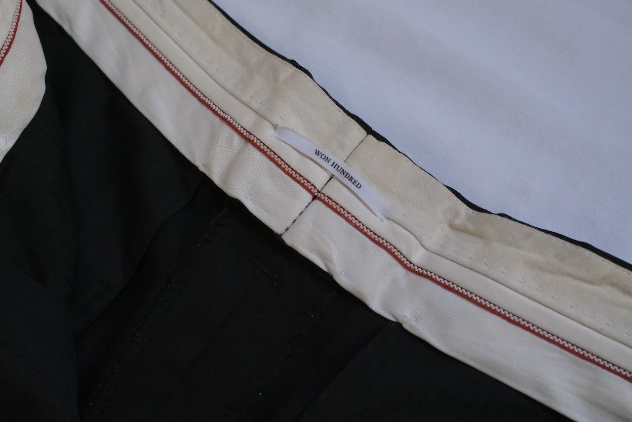 Won Hundred Won Hundred Cropped Suit Pants Size US 34 / EU 50 - 3 Thumbnail