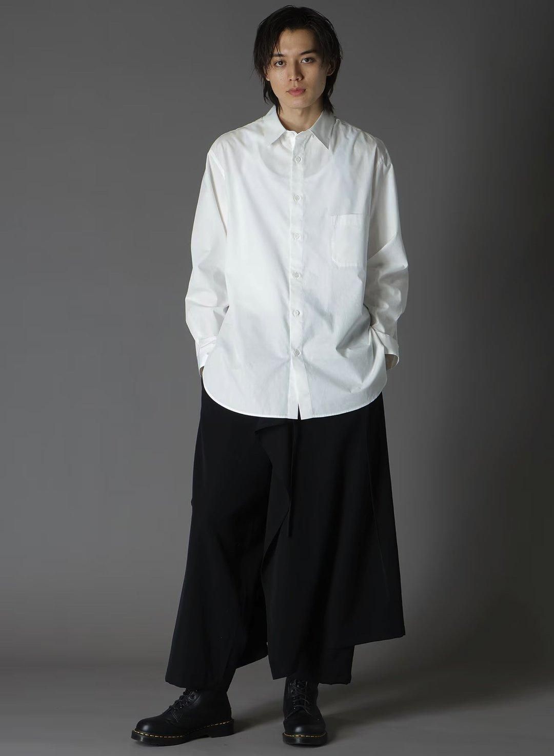 Yohji Yamamoto Yohji Yamamoto Ground Y - WOOL GABARDINE 3-WAY SKIRT PANTS Size US 32 / EU 48 - 15 Thumbnail