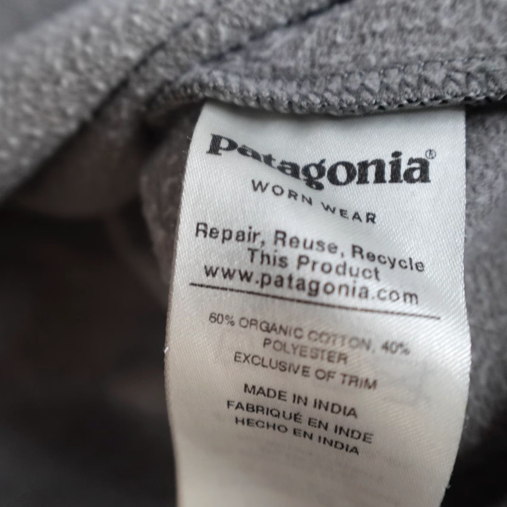 Patagonia Patagonia Sweatshirt Mens Small Gray Crew Neck Lightweight Graphic Print Fitz Roy Bison Pullover Size US S / EU 44-46 / 1 - 4 Thumbnail