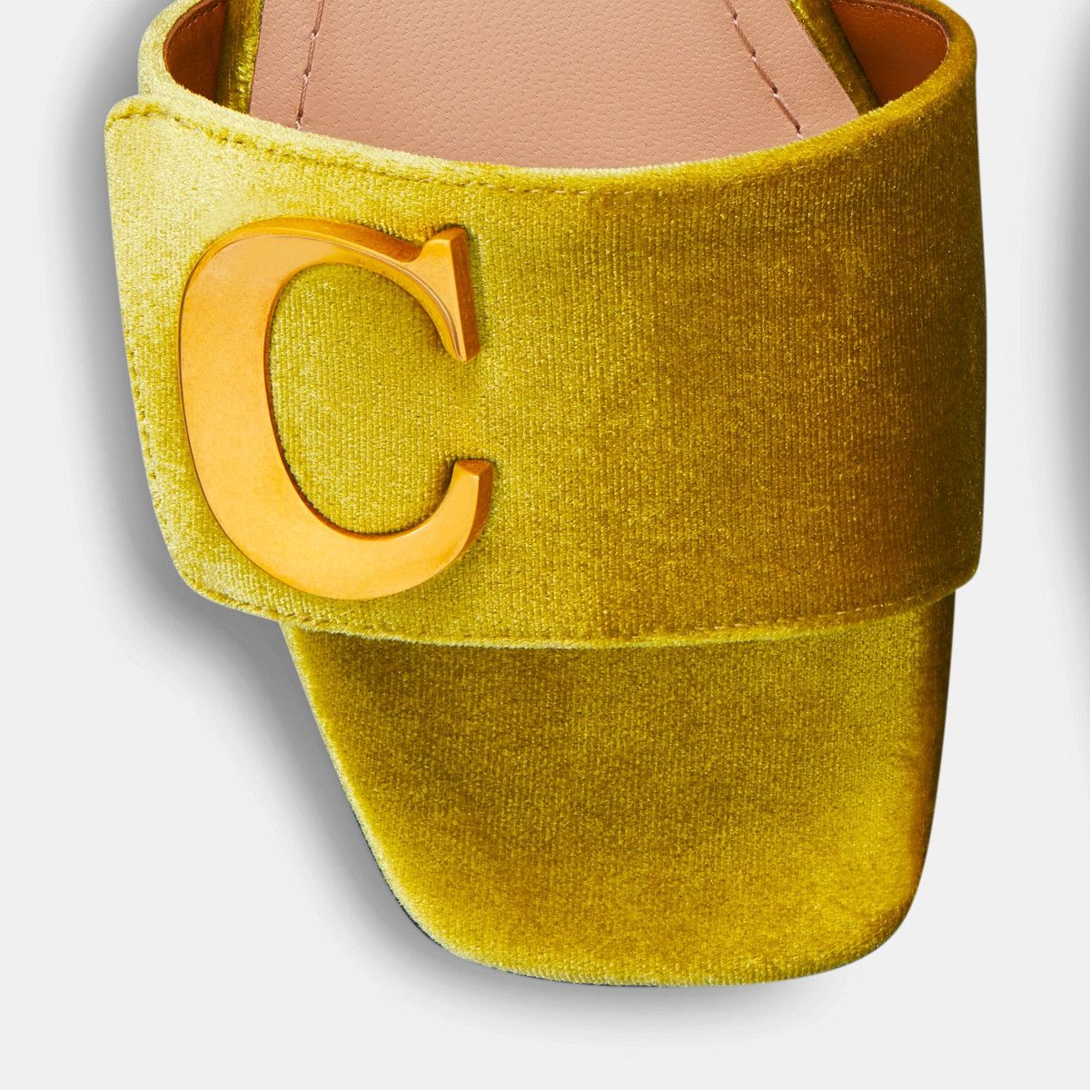 Dior o1w1db11024 C'Est Dior Heeled Slide in Lime Yellow Size US 6 / IT 36 - 5 Thumbnail