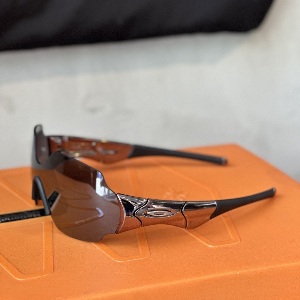 Oakley Vintage Oakley Zero L Black Chrome/Black Iridium Size ONE SIZE - 7 Thumbnail