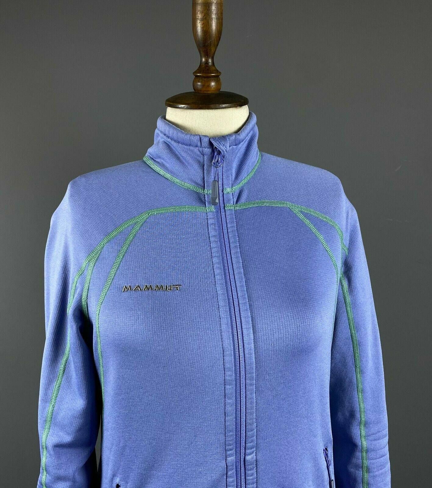Mammut Mammut Swiss Design Blue High Neck Full Zip Sweater Size M Size M / US 6-8 / IT 42-44 - 2 Thumbnail