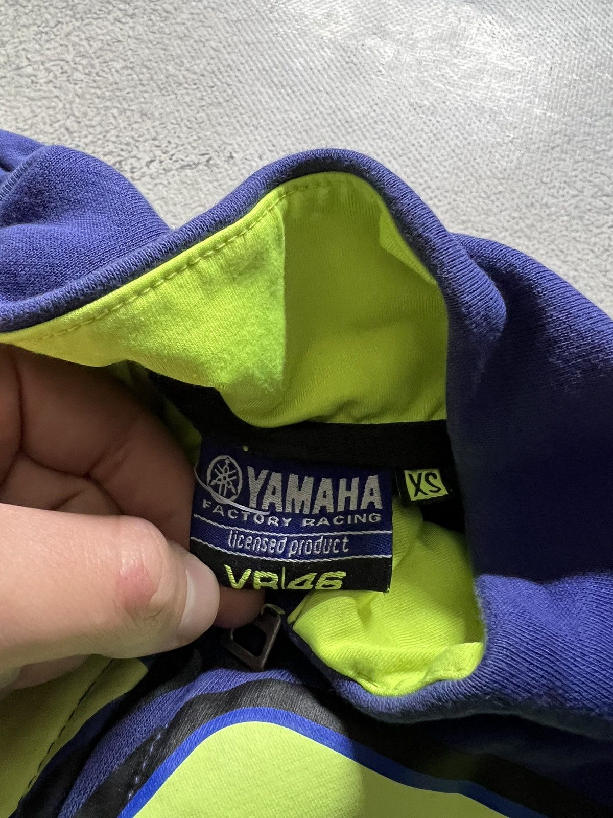 Vintage × Yamaha Vintage Y2k Yamaha💙 Factory Racing Over Print Zip Sweatshirt Size US XS / EU 42 / 0 - 10 Thumbnail