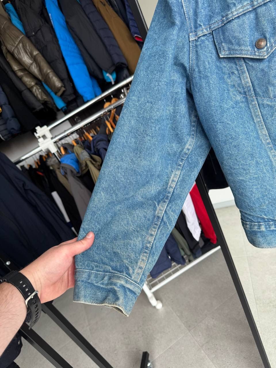 Levi's levis vintage 90'S Sherpa denim jacket Made in USA Size US S / EU 44-46 / 1 - 13 Thumbnail