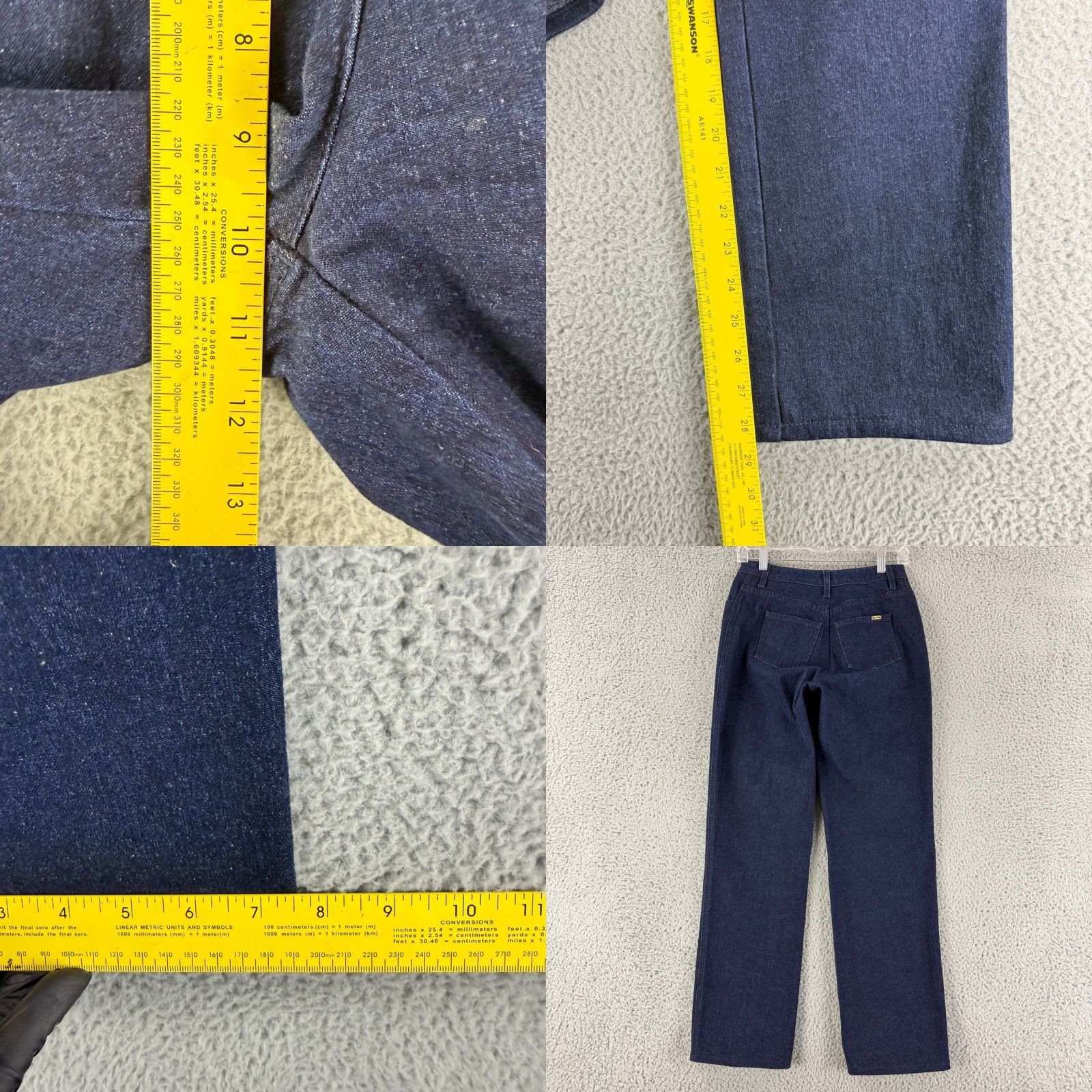 St. John VINTAGE St John Sport Denim Jeans Blue Jeans 4 Women High Rise Straight Leg 29in Inseam 27in Waist 5-Pocket Design Womens Size 27" / US 4 / IT 40 - 8 Thumbnail