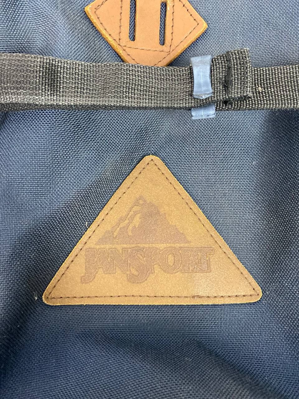 Jansport × Vintage vintage jansport bagpack partially leather made in usa Size ONE SIZE - 2 Thumbnail