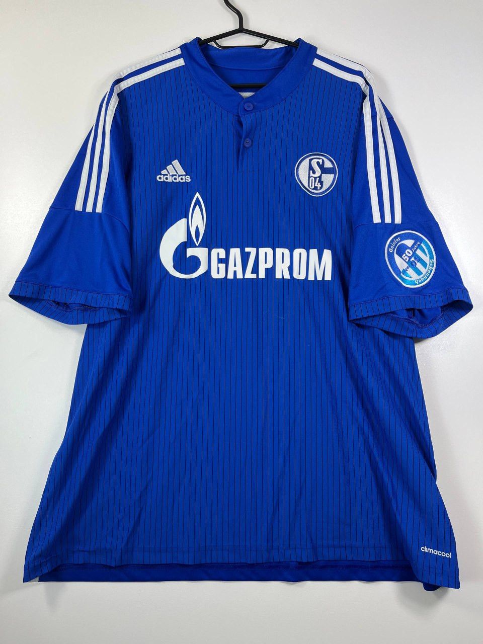 Adidas Schalke04 2014 2016 Home Jersey #20 Adidas D88444 Sz 2XL Size US XXL / EU 58 / 5 - 1 Thumbnail