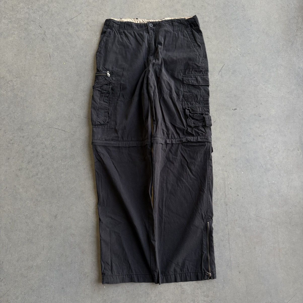 Southpole Y2K Gorpcore Abercrombie Plugg Style Cargo Shorts Pants 33" Size US 38 / EU 54 - 5 Thumbnail
