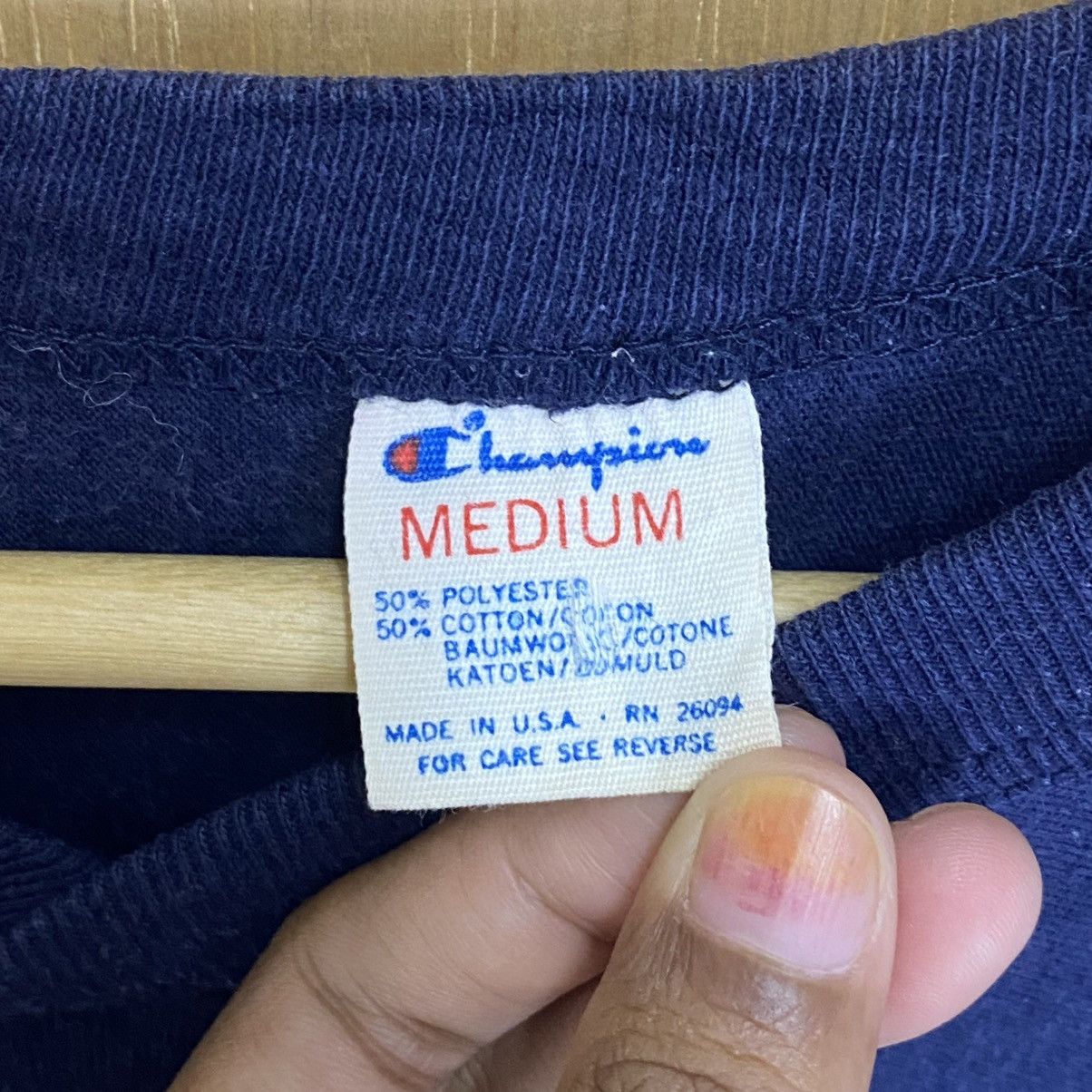 Champion Vintage 80s Champion Michigan Big Logo 3Q Tee Size US M / EU 48-50 / 2 - 10 Thumbnail