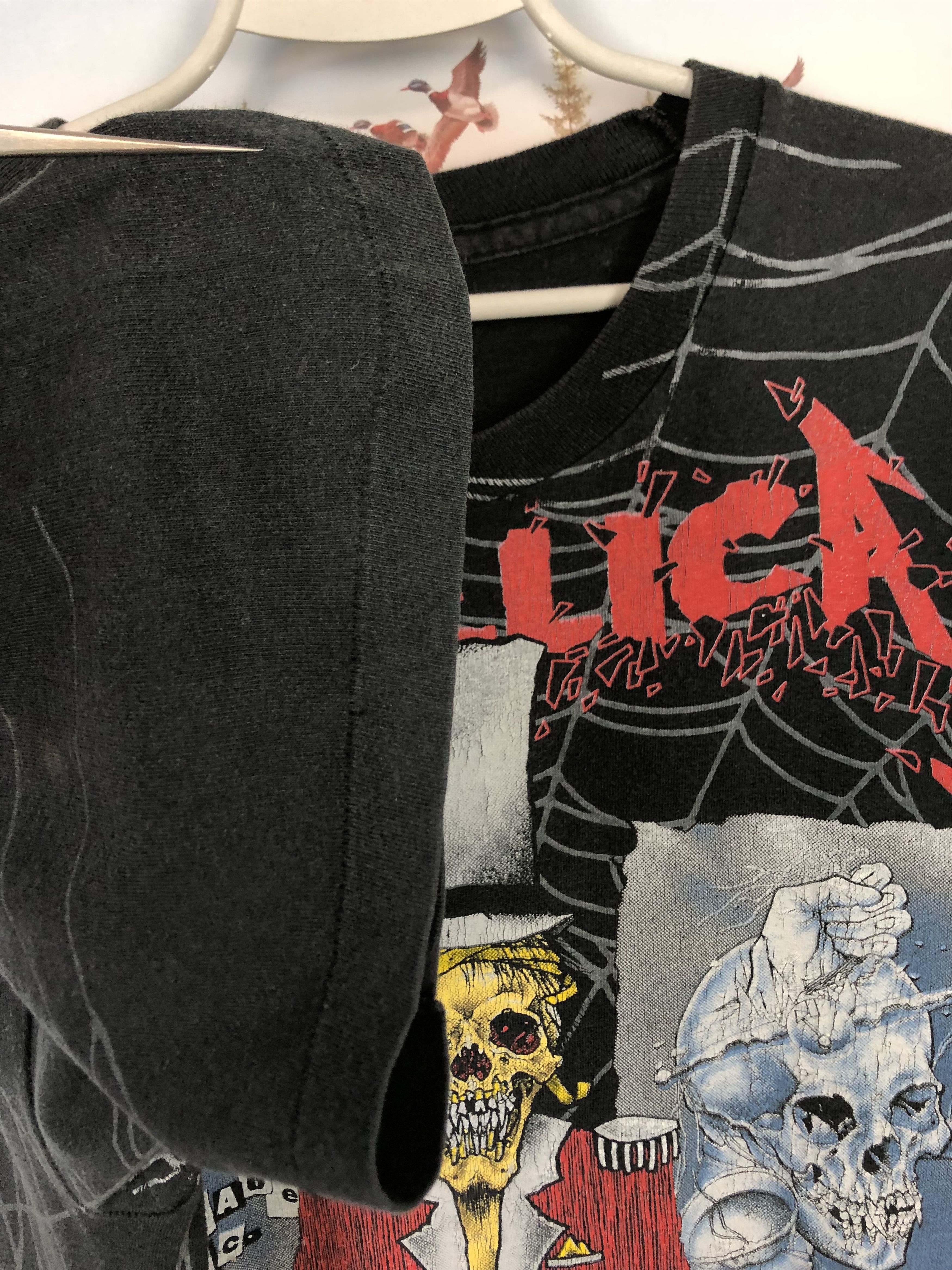 Vintage Vintage 1992 Metallica Ringmaster Pushead Shirt Tee Hype Size US L / EU 52-54 / 3 - 8 Thumbnail