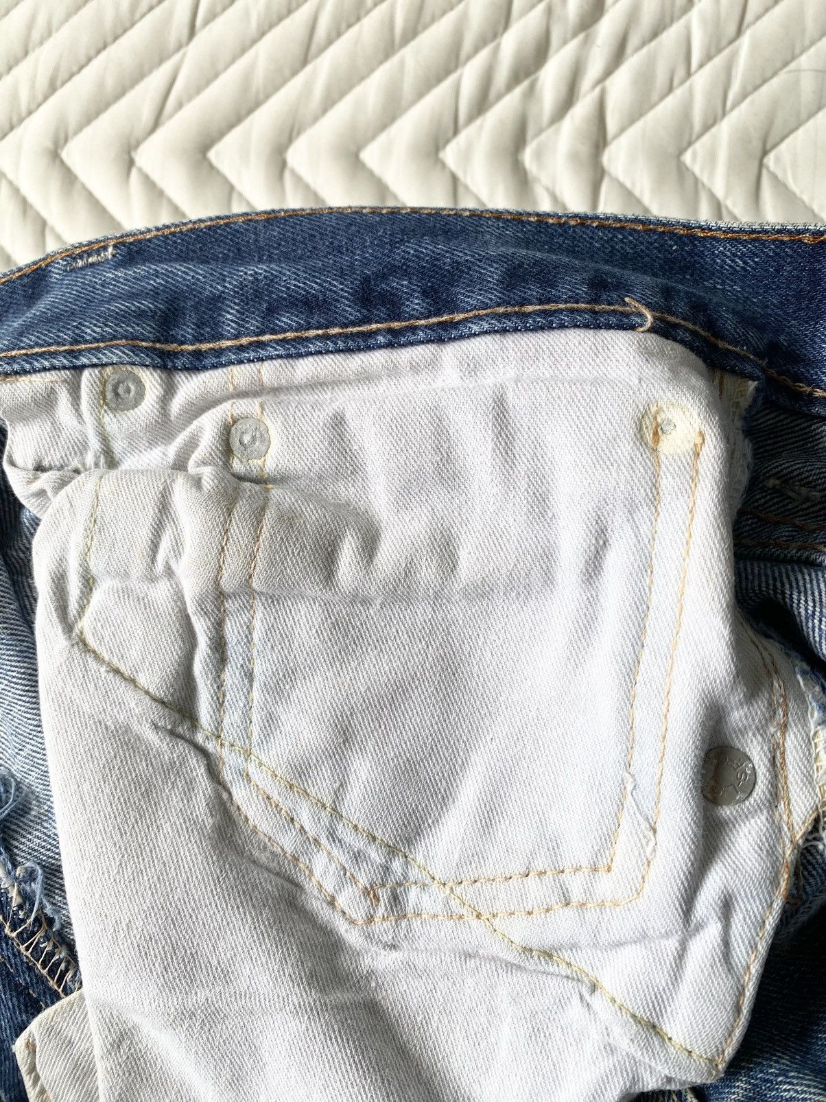 Levi's True Vintage 60s Levis Lot 502 Big E Size US 34 / EU 50 - 10 Thumbnail
