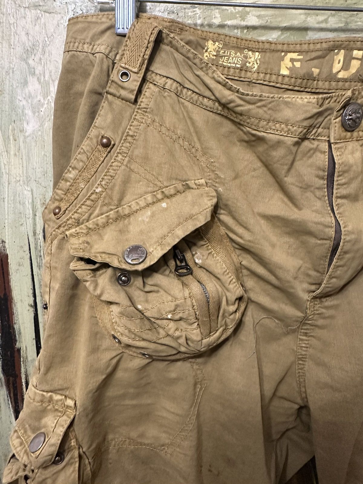 FUSAI × Tripp NYC Fusai 11 Pocket Bondage Shorts Size US 38 / EU 54 - 4 Thumbnail