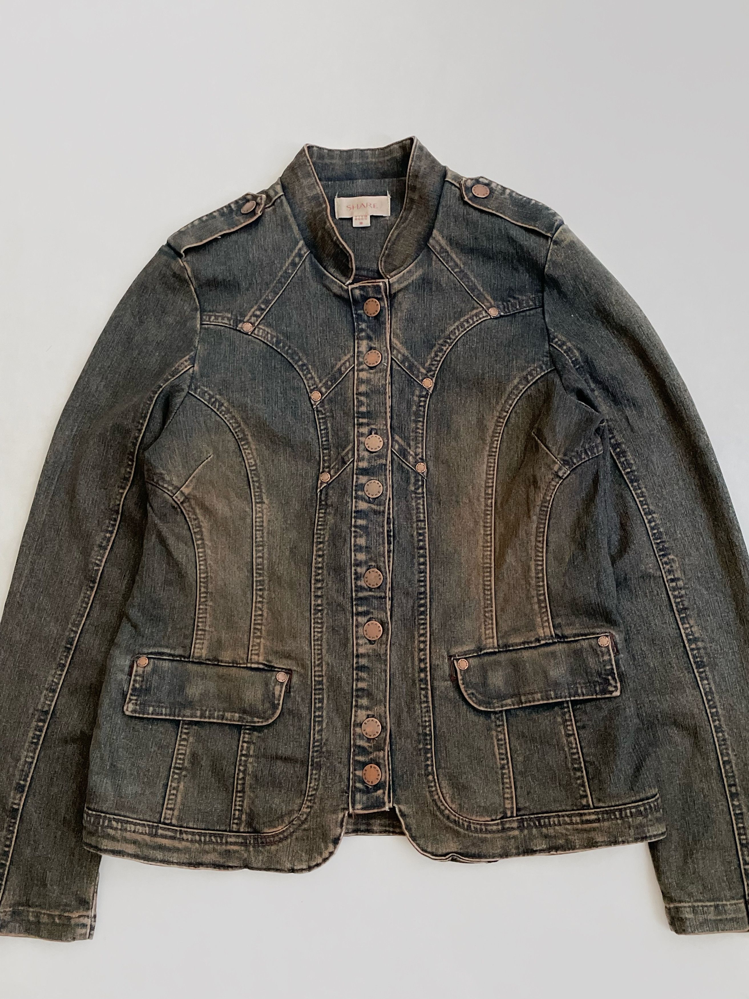 Other Shere avant-garde denim jacket Size M / US 6-8 / IT 42-44 - 4 Thumbnail