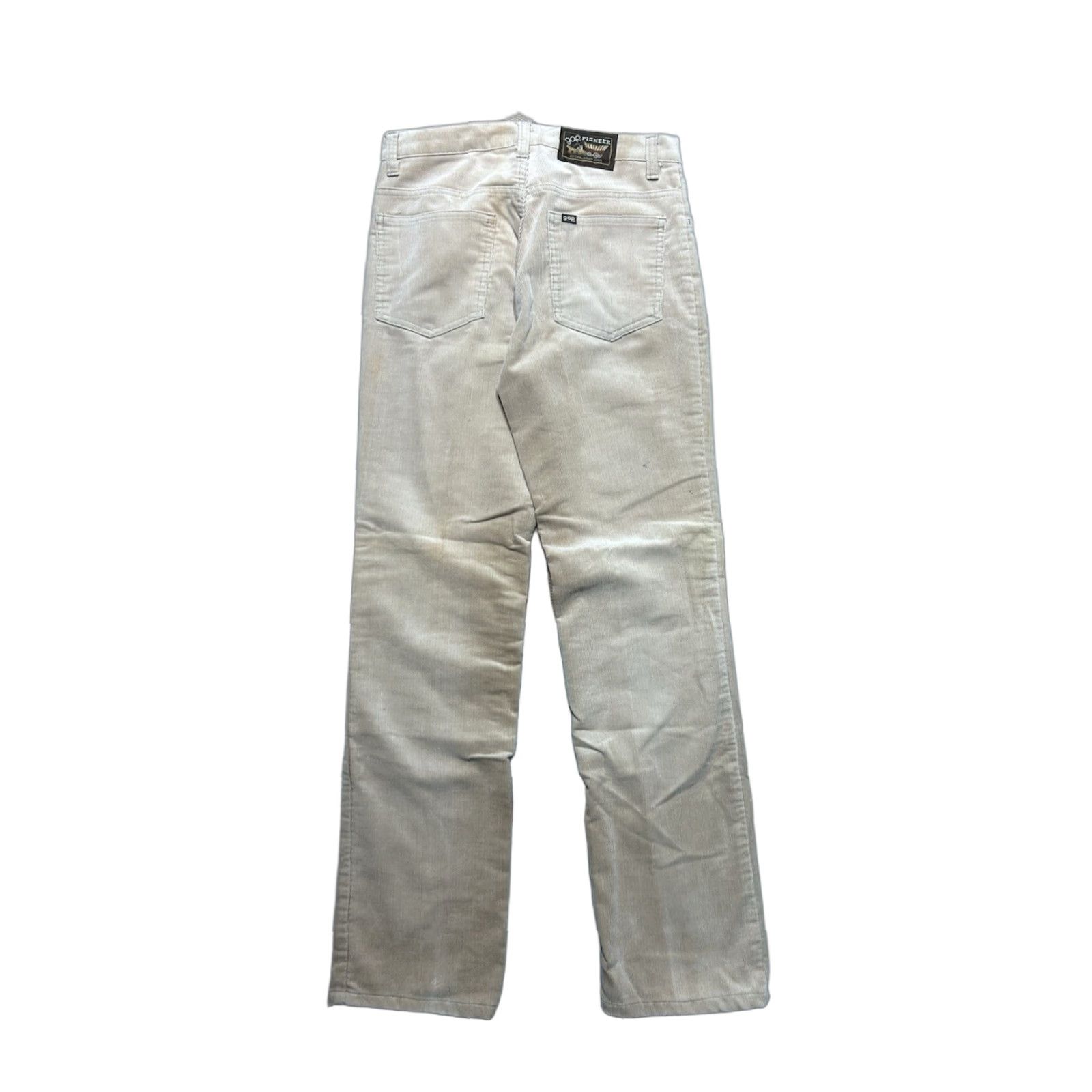 Gap VINTAGE Gap Pioneer Corduroy Pants Straight Khaki Tan 30x31 Mens Beige 70s Khakis Pants Size US 30 / EU 46 - 1 Thumbnail