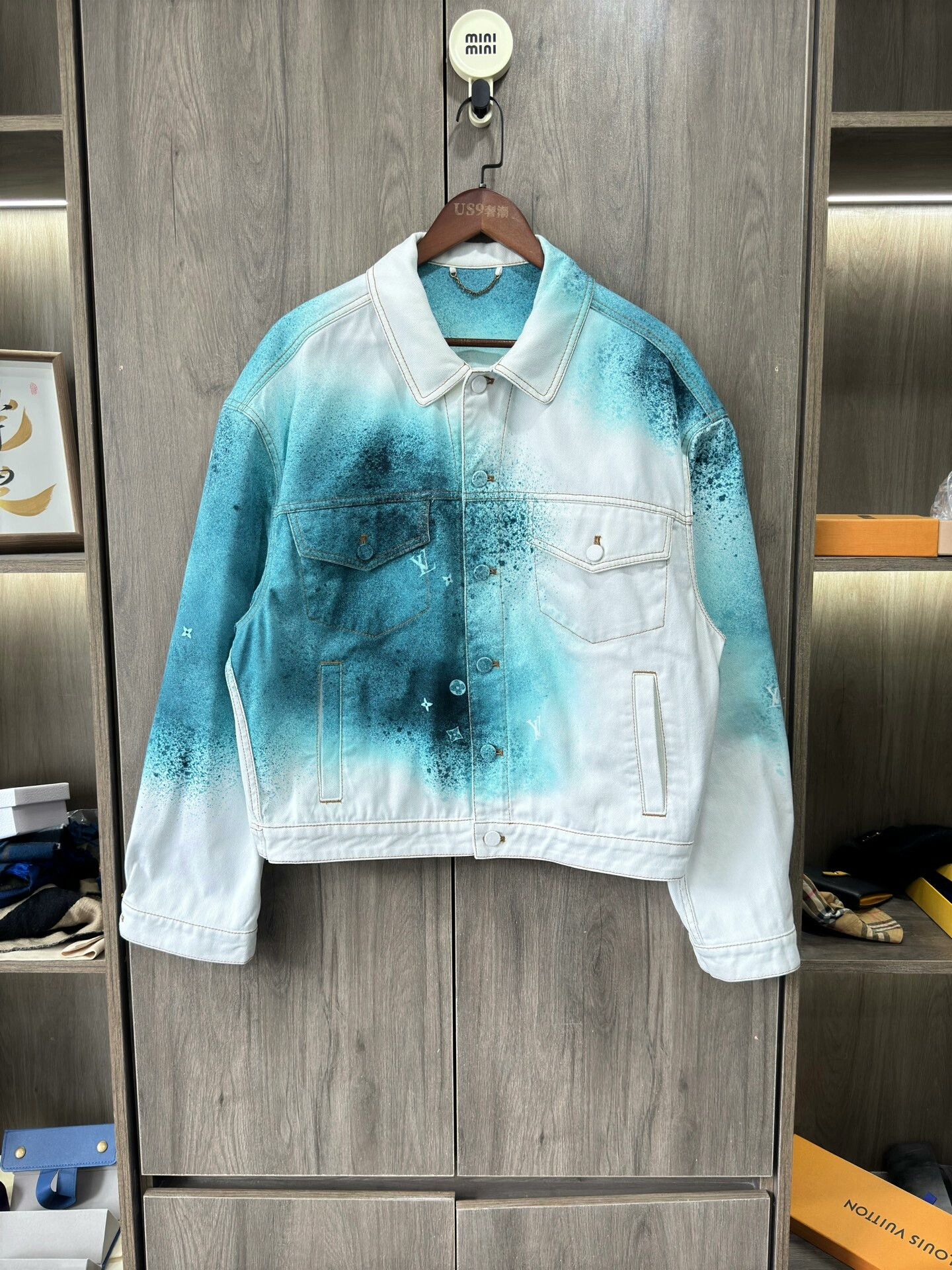 Louis Vuitton Louis Vuitton Starry Monogram Denim Jacket Size US L / EU 52-54 / 3 - 1 Thumbnail
