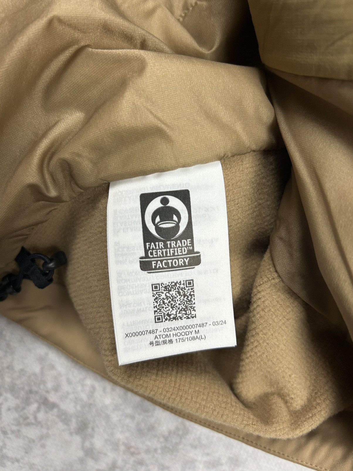 Arc'teryx Arc'teryx Atom M Canvas II L Size US L / EU 52-54 / 3 - 4 Thumbnail