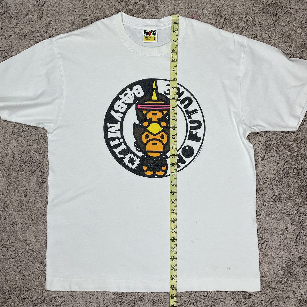 Bape Vintage Bape Baby Milo x No Future T-shirt Size US L / EU 52-54 / 3 - 14 Thumbnail
