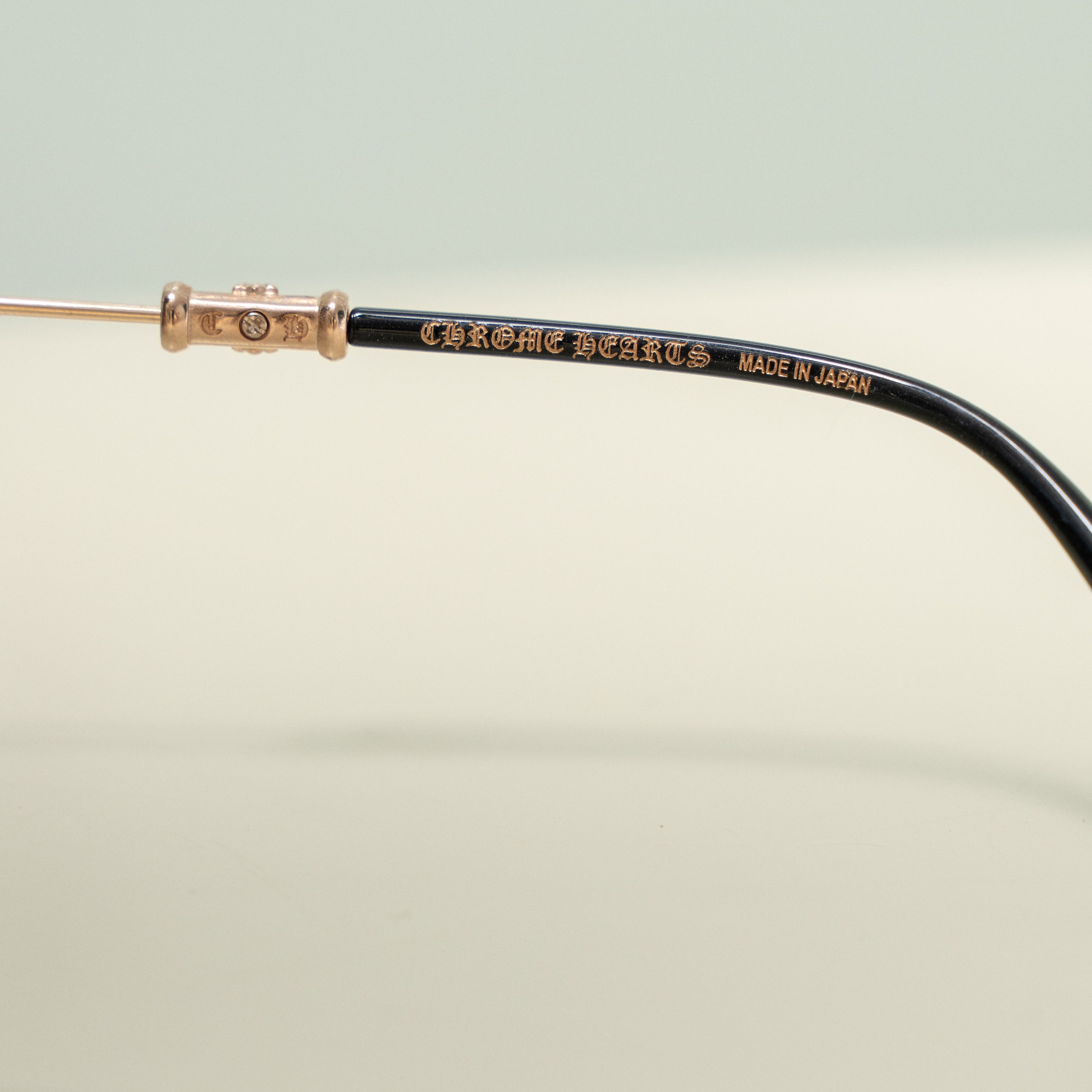 Chrome Hearts CHROME HEARTS Bubba Gold Glasses Size ONE SIZE - 7 Thumbnail