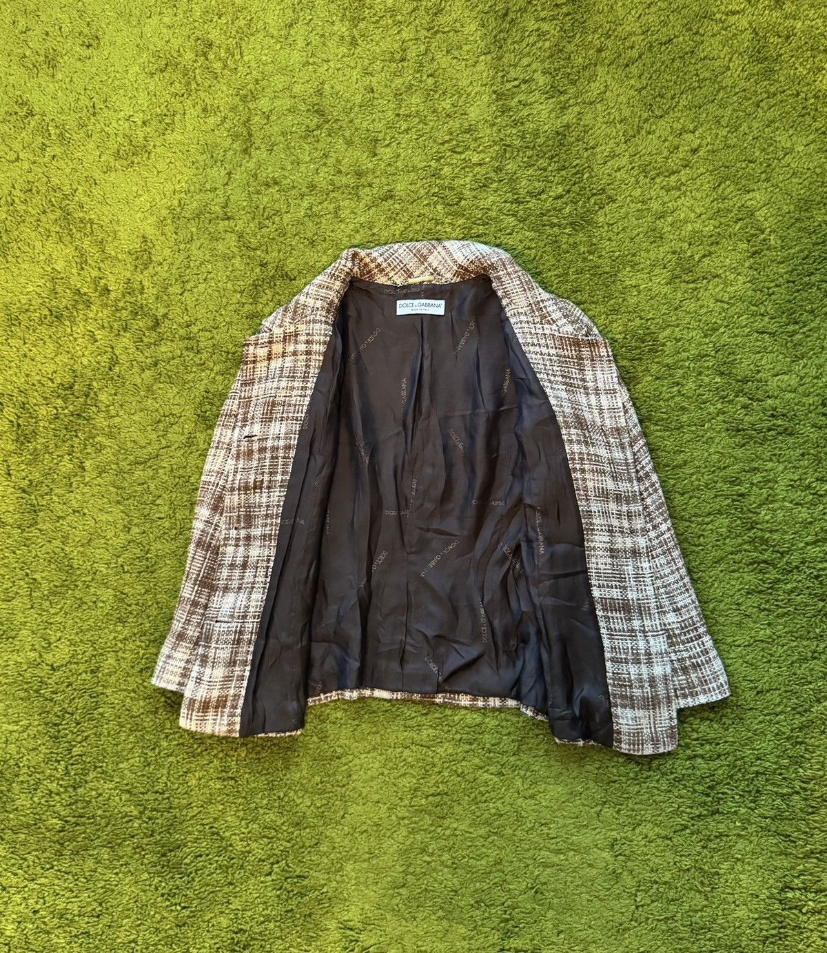 Dolce & Gabbana × Vintage Dolce & Gabbana D&G 2000s vintage silk blazer jacket Size M / US 6-8 / IT 42-44 - 3 Thumbnail