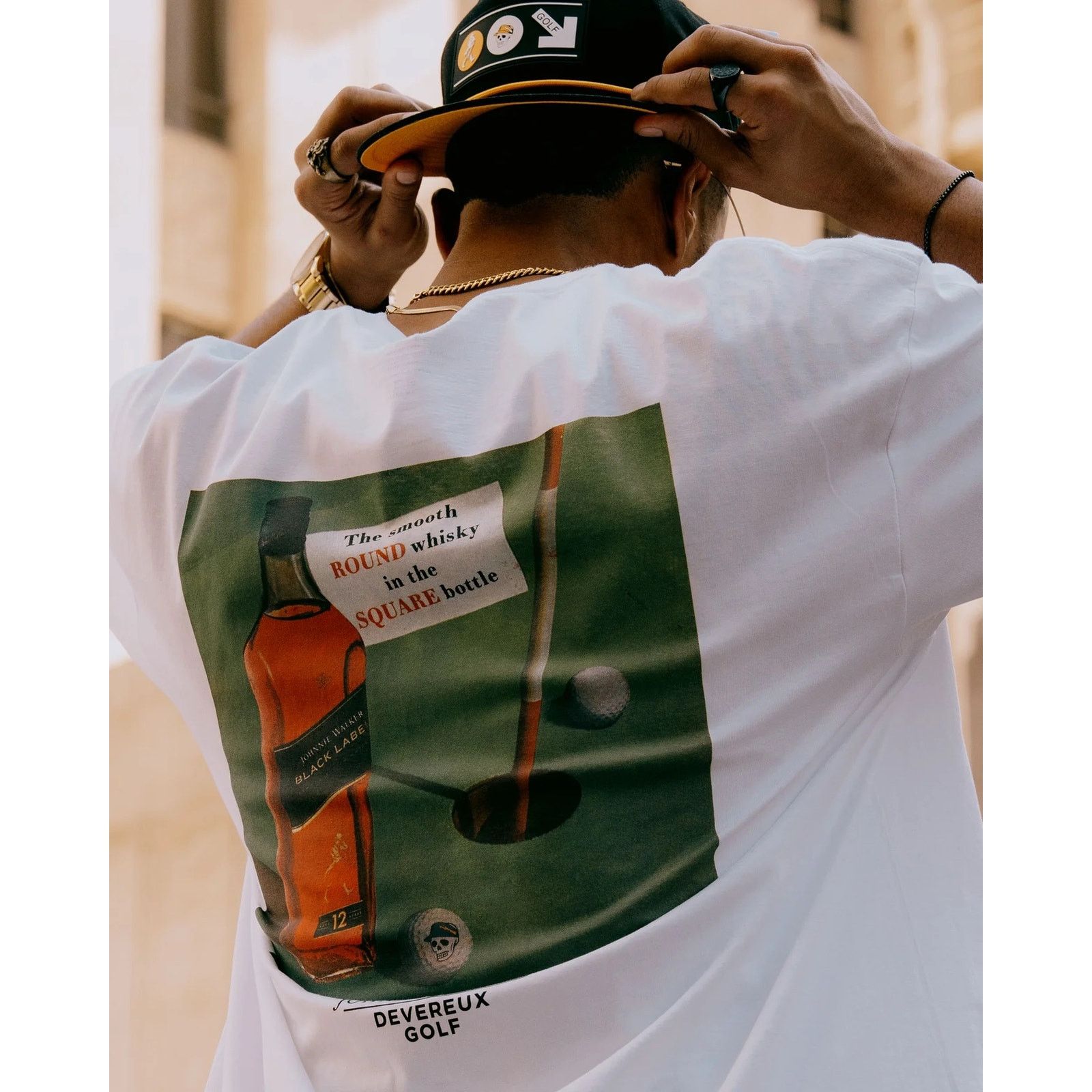 Other Johnnie Walker X Devereux Golf White T-Shirt Size XXL Size US XXL / EU 58 / 5 - 4 Thumbnail