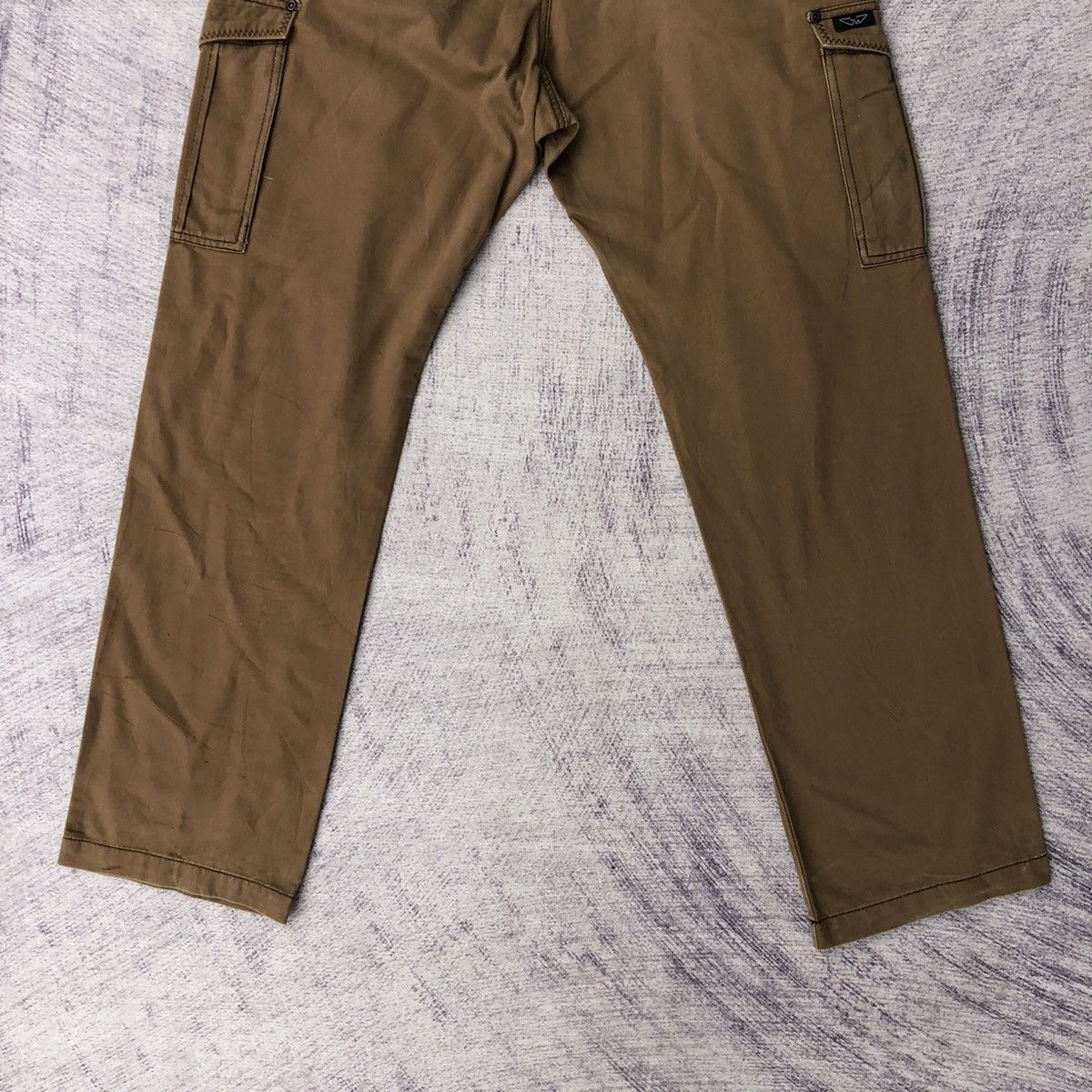 Designer × Japanese Brand y2k Brown Cargo Multipocket Tactical Utility Pants Size US 32 / EU 48 - 16 Thumbnail