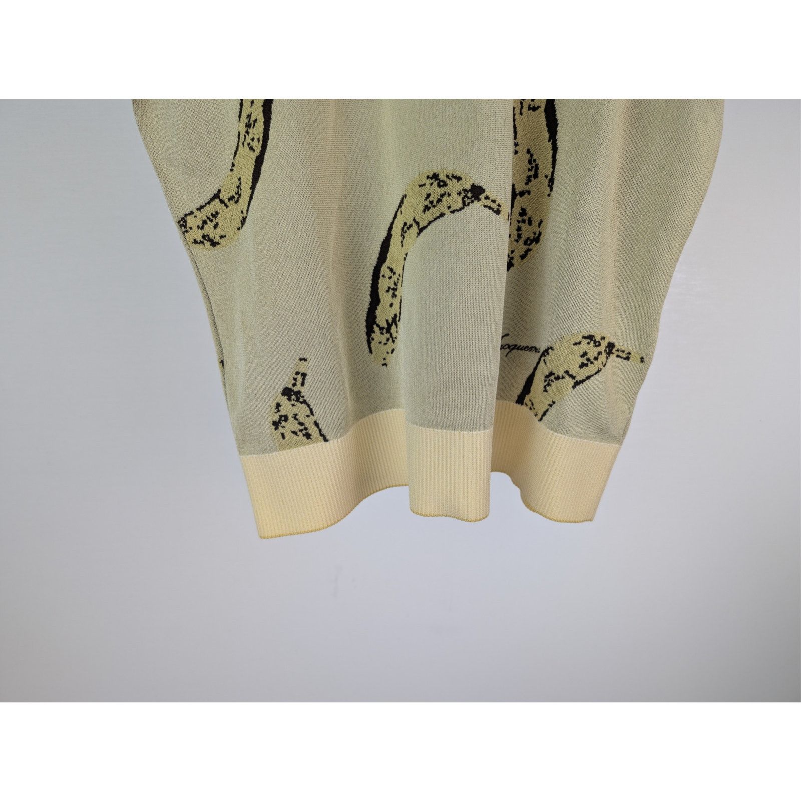 Jacquemus o1rshd1 Le Polo Marino Short-Sleeve Shirt in Banana Yellow Size US L / EU 52-54 / 3 - 4 Thumbnail