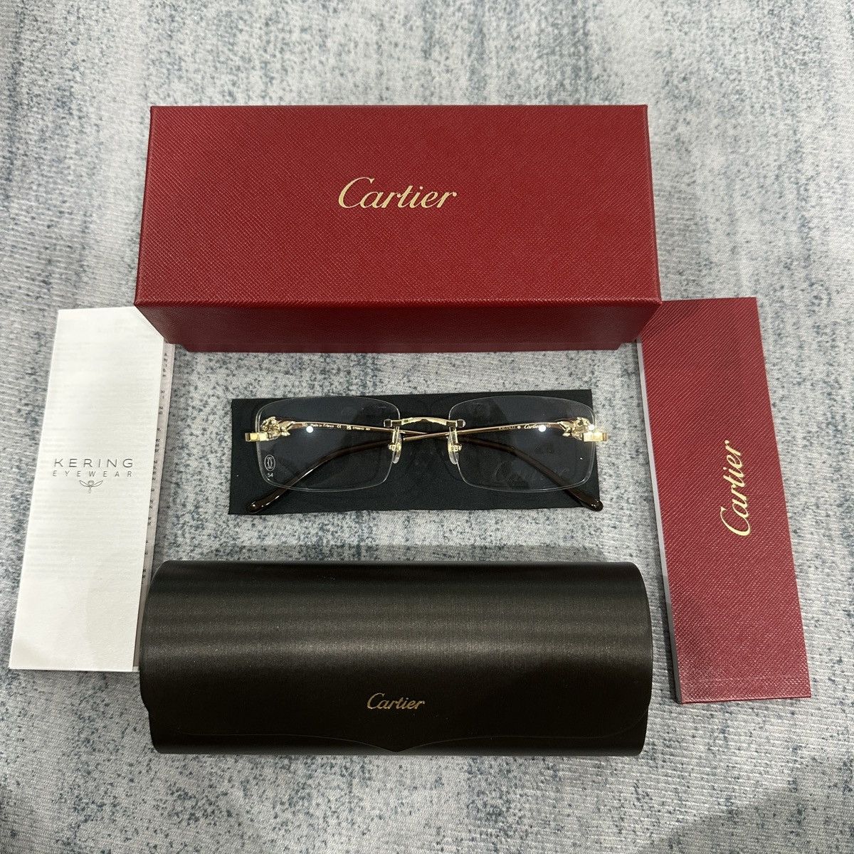Cartier CARTIER CT0281O 001 EYEGLASSES Size ONE SIZE - 2 Thumbnail