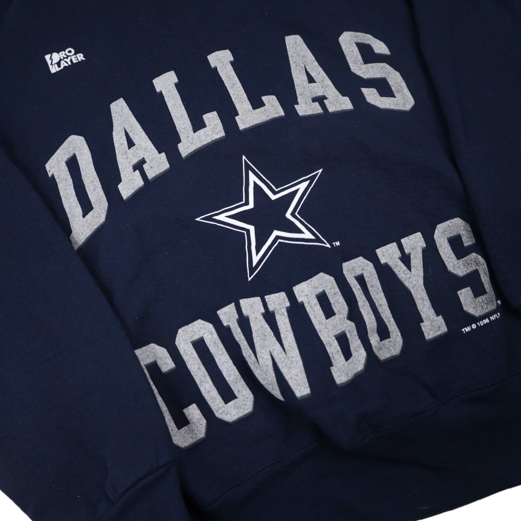 Pro Player VINTAGE Pro Player Dallas Cowboys Sweatshirt Shirt Mens Medium Blue Spellout Graphic 90s Mens Size US M / EU 48-50 / 2 - 3 Thumbnail