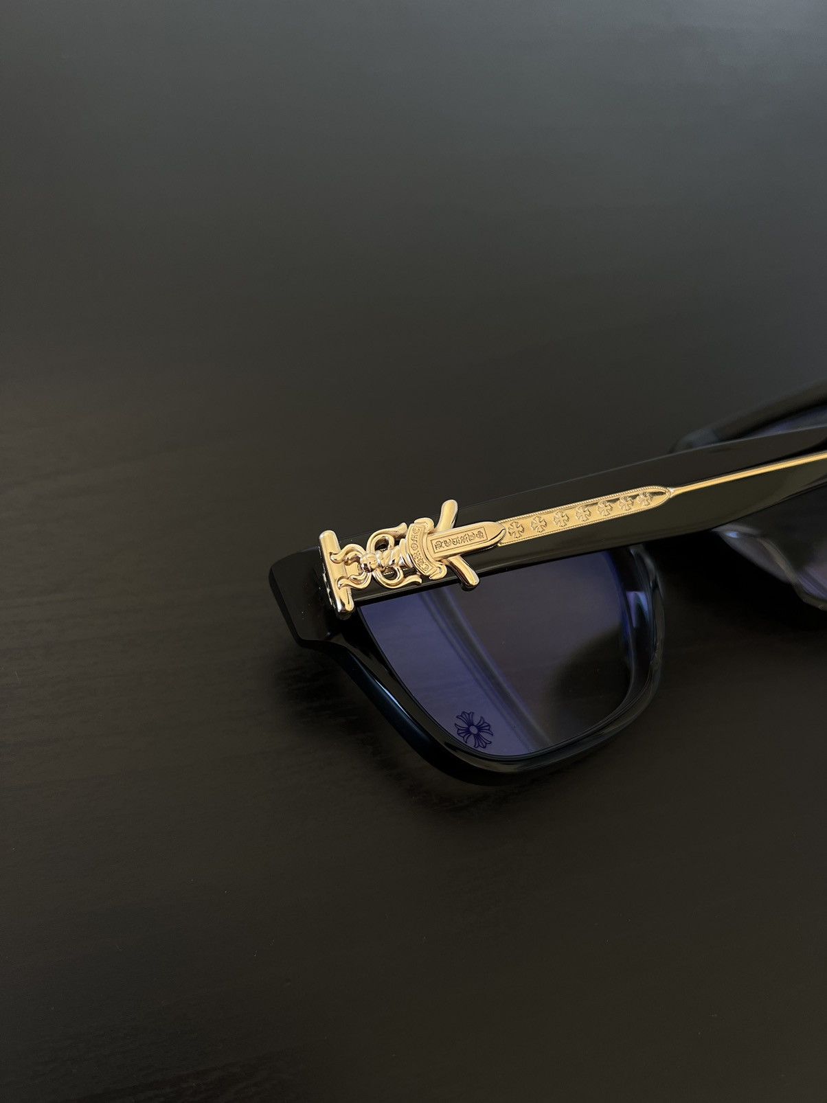 Chrome Hearts Chrome Hearts Vagillionaire II Glasses Size ONE SIZE - 7 Thumbnail