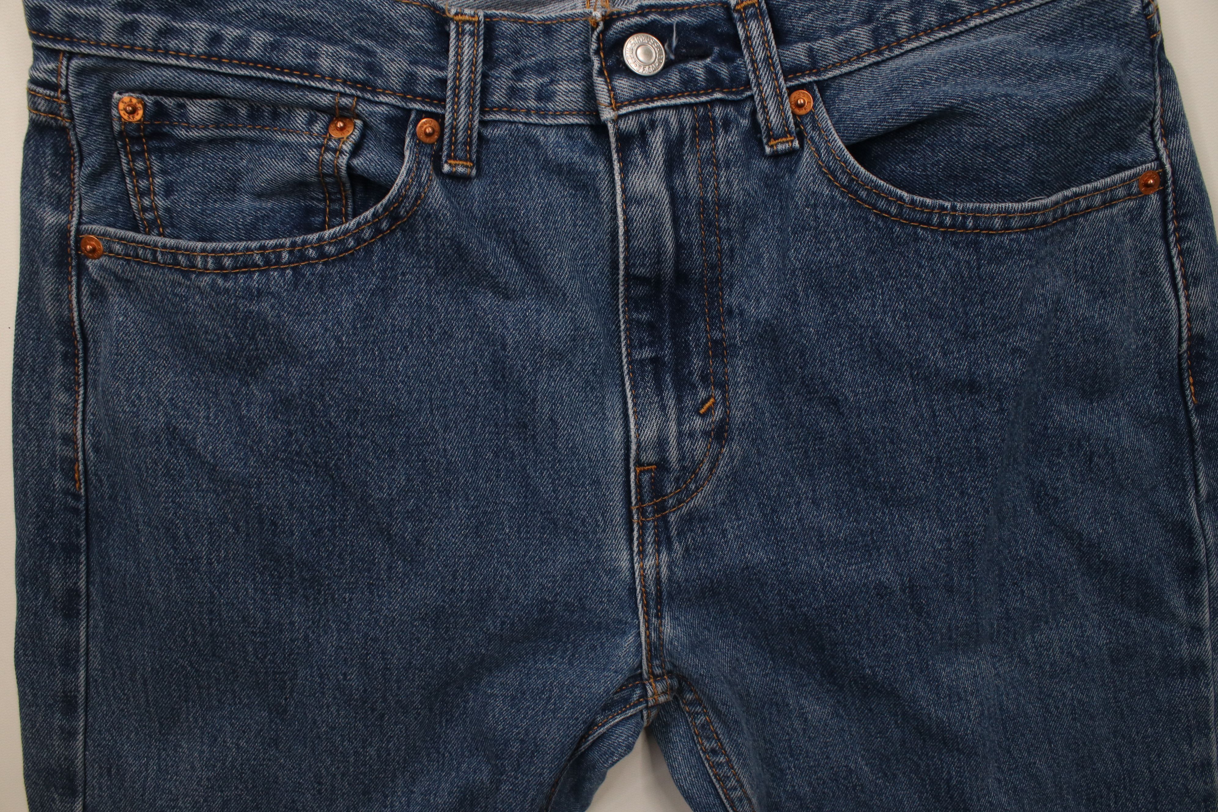 Levi's × Vintage Vintage Y2K Levis 505 Regular Fit Denim Jeans Blue Cotton Size US 32 / EU 48 - 7 Thumbnail