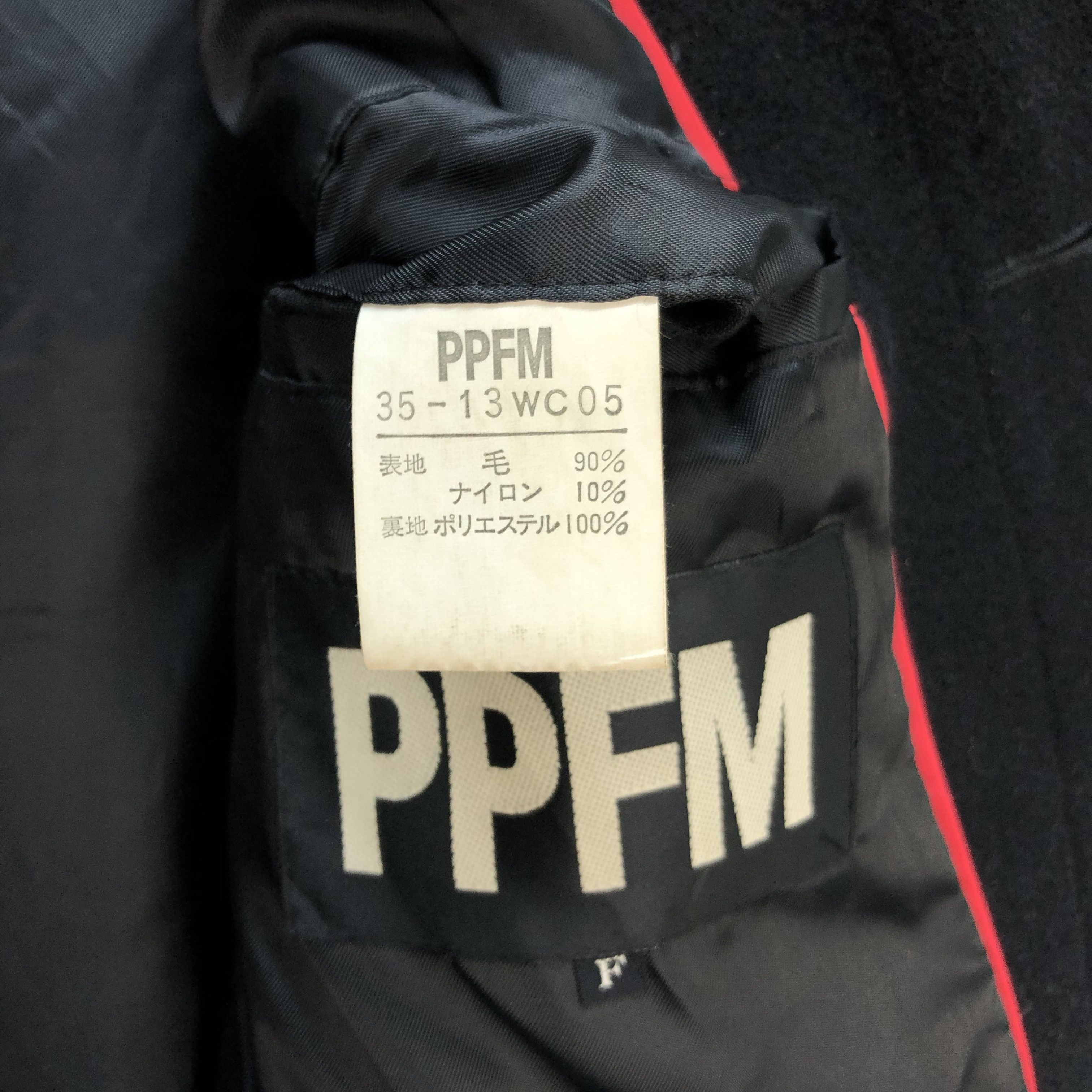 PPFM PPFM WOOL OVERCOAT LONG COAT JACKET #7303-127 Size US M / EU 48-50 / 2 - 8 Thumbnail