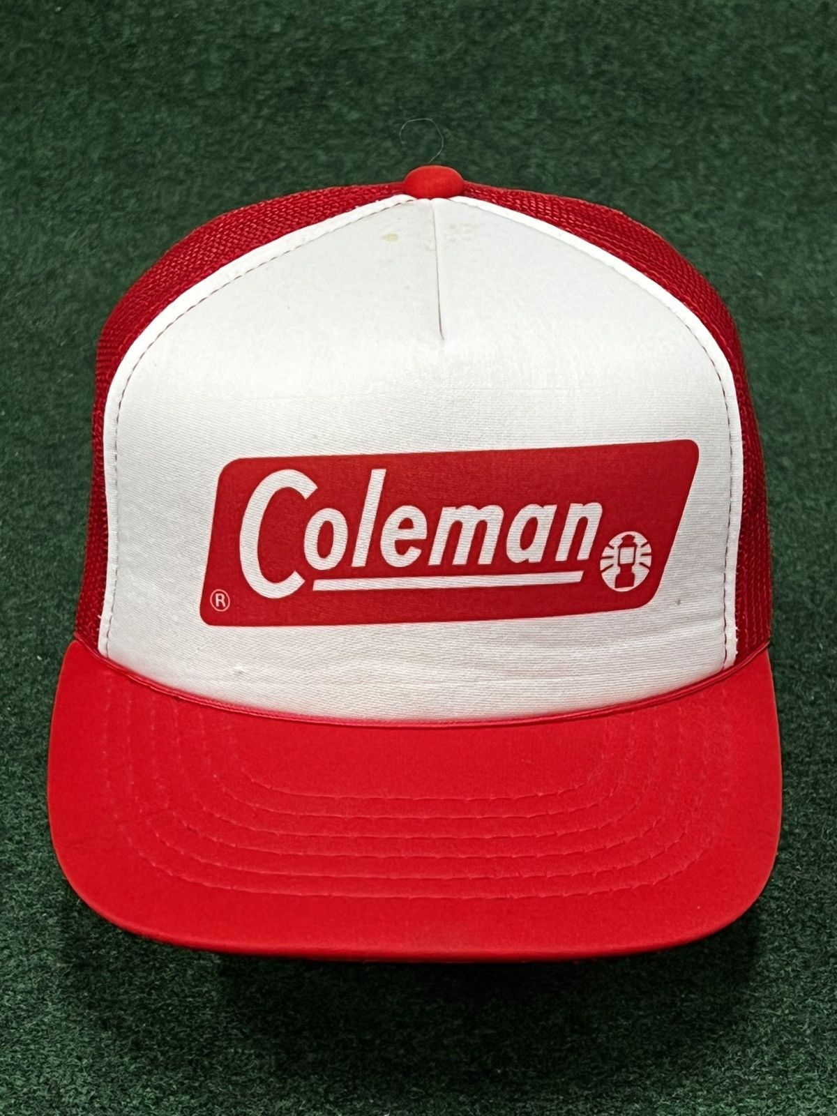 Vintage Vintage 80s Coleman Youngan Trucker Hat Size ONE SIZE - 1 Thumbnail