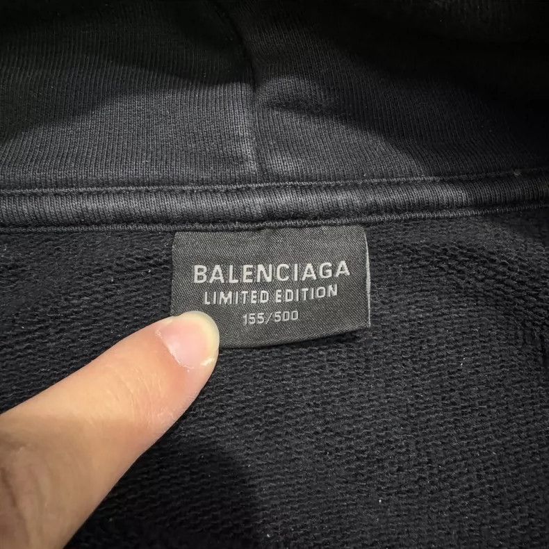 Balenciaga Balenciaga Prohibited Logo Hooded Sweatshirt Size US M / EU 48-50 / 2 - 4 Thumbnail