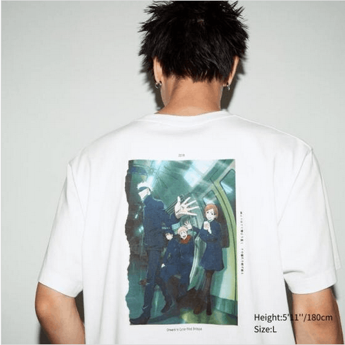 Japanese Brand Uniqlo X JUJUTSU KAISEN Season 2 T-Shirt TEE Size US L / EU 52-54 / 3 - 8 Thumbnail